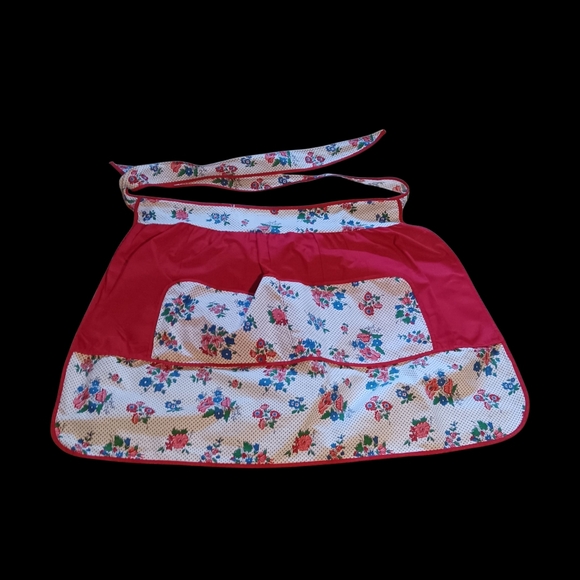 The Unbranded Brand Other - Floral Red Apron
